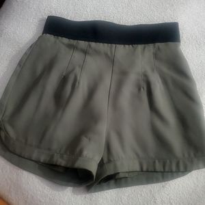 Bebe Green Shorts